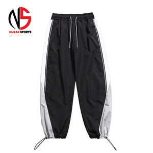 Chaqueta Impermeable Ligera Personalizada al por Mayor 2026 para Hombre, Cortavientos de Nylon con Cordón Ajustable, Estilo Pantalón de Cintura Media, Color Oscuro en Nurak - Product Image 3