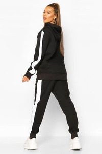 Conjunto de Sudaderas Personalizadas para Mujer, Pantalones Deportivos de Cintura Alta, 2 Piezas, Sudadera con Estampado Lavado - Product Image 3