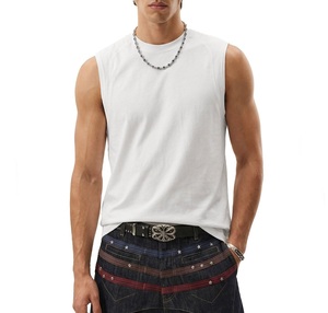 Débardeur pour homme en coton de haute qualité pour la salle de sport et le fitness, grande taille, séchage rapide, respirant, écologique - Product Image 3