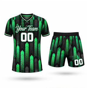 Conjuntos Deportivos Personalizados al por Mayor para Equipos Unisex, Estilo Nuevo 2024, Tallas Grandes, Ropa Deportiva Estampada de Verano para Jugadores - Product Image 2