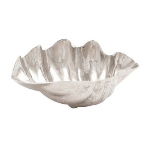 Elegante Tazón de Aluminio con Acabado Pulido para Servir Alimentos, Accesorio de Comedor Moderno para Interiores - Product Image 4