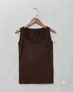 Nuevo Estilo 2026 Camiseta sin Mangas para Mujer, Transpirable, con Logotipo Tejido en la Parte Delantera, Cuello Redondo, 100% Poliéster, Estilo Casual - Product Image 5