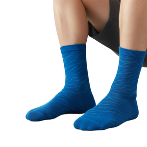 Custom Casual Daily Wear <b>Socks</b> For Adult <b>Black</b> Color High Stripe Smooth Flat Comfort Toe Seam Winter Sport Casual <b>Socks</b> - Product Image 6