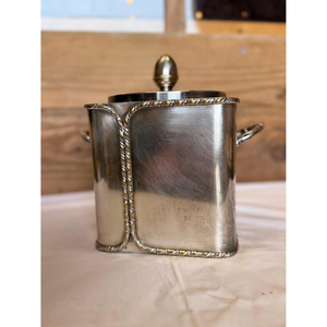 Customized Handmade Metal Ice Bucket With Gold Finished & Tong Soft Drinks <b>Cooled</b> Storage Basket Indoor Parties Ice cube - Product Image 2