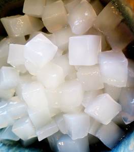 Nata de Coco végétalienne, gel de noix de coco, cubes de gelée de noix de coco, texture cristalline, douce et moelleuse, pour les applications de bubble tea - Product Image 3
