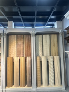 Paneles de Madera Maciza Flexibles para Gabinetes Curvos, Cubierta Decorativa Elegante para Muebles, Diseño de Panel Interior Contemporáneo - Product Image 2