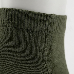 Ankle <b>Socks</b> 5 Toe Olive Green Beige Stripe Breathable Spandex Polyester Cycling Sports <b>Socks</b> for Adults Summer - Product Image 4