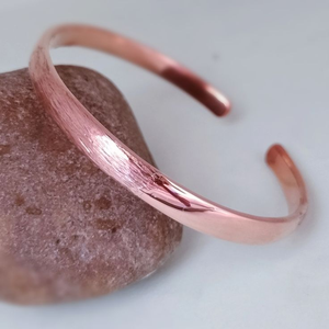Handmade copper Cuff <b>Bracelet</b> Polished Adjustable Fashion crafts <b>Bracelet</b> by blossom craft india - Product Image 3