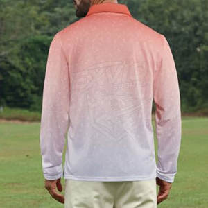 Camisetas Polo de Último Diseño, Ropa Casual, Camisetas Polo de Manga Larga, Color Personalizado, Transpirables, Camisetas Polo para Hombre - Product Image 4