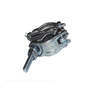 Colliers de serrage professionnels forgés pour échafaudage en acier Q235, raccord pivotant électrolytique zingué BS-1139, pièces d'échafaudage pour échelles - Product Image 3