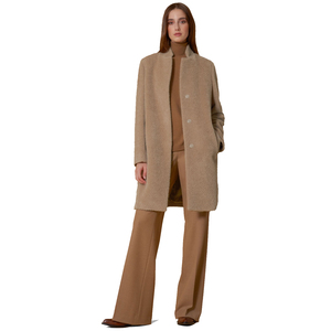 Gabardina de Moda Vintage para Mujer |   Abrigo Largo Clásico para Mujer con Cinturón, Proveedor OEM al por Mayor - Product Image 4