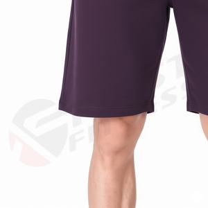 Shorts de bain décontractés pour hommes, couleur unie, écologiques, 100 % coton, séchage rapide, respirants, du meilleur fabricant et fournisseur, à prix bas - Product Image 6