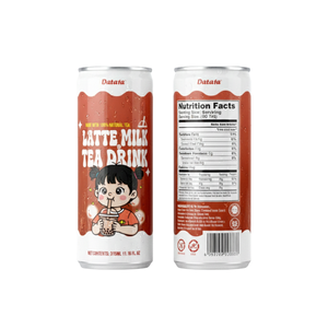 Thé au lait Datafa saveur Oolong 500ml en canette, le plus vendu, fabriqué au Vietnam, emballage personnalisé OEM, boisson sucrée, meilleur prix - Product Image 6