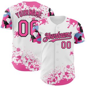 Maillot de baseball professionnel à boutons, vêtements de sport personnalisés, 100% coton biologique, antibactérien, col en V, manches courtes, unisexe - Product Image 5