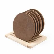H a CRAFT Classic Durable Wooden Coaster for Coffee Tea <b>Drinks</b>-Handmade - Product Image 3