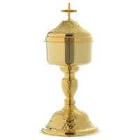 Ciboire de luxe en laiton pour cérémonies religieuses et services religieux