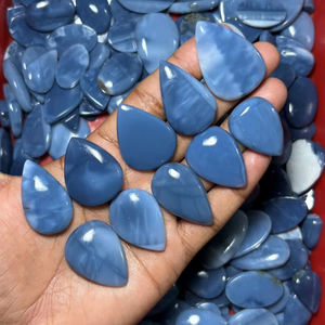 Lote al por mayor de ópalo azul natural de Owyhee, cabujones de diferentes formas y tamaños, ideales para la fabricación de joyas y manualidades. - Product Image 1
