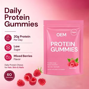 Genuine Chewable <b>Protein</b> Gummies Natural Food Grade <b>Protein</b> Gummies High <b>Protein</b> Dietary Supplement Gummy For Daily Nutrition - Product Image 3
