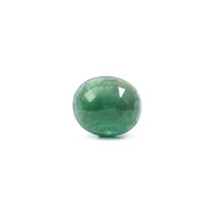Natural Zambian Emerald 5.5 Carat Oval Cut Loose Gemstone for Fine Jewelry - Product Image 2
