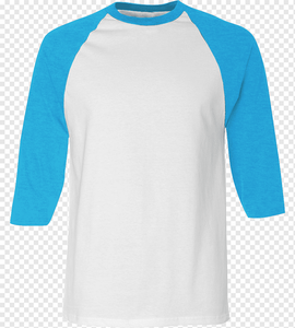 เสื้อยืดแขนราแกลนผู้ชาย สีขาวแดงตัดกัน คอกลม ทรงปกติ สวมใส่สบาย ผ้าถักเนื้อฝ้าย สีพื้น ดีไซน์เรียบง่าย - Product Image 4