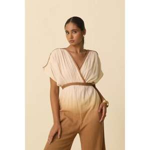 Caftán Ombre para Mujer, Largo hasta el Suelo, Cintura Natural, Lavable, Elegante, Informal, para Fiestas - Product Image 3