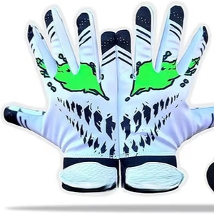 Gants de football ALHUSAYNAPPAREL pour jeunes, gants de football américain pour wide receiver avec os injectés, pour hommes et femmes adultes - Product Image 1