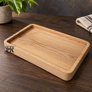 Bandeja Organizadora de Madera Hecha a Mano para Habitaciones de Hotel, para Relojes, Joyas, Carteras, Llaves y Artículos Personales Diarios - Product Image 4