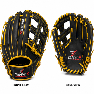 Gants de baseball sur mesure pour adultes, gants de qualité supérieure pour attraper des balles de baseball - Product Image 1