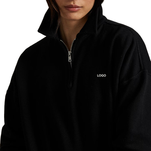 Sudadera deportiva de media cremallera para mujer, de manga larga, transpirable, para entrenamiento, running y fitness - Product Image 5