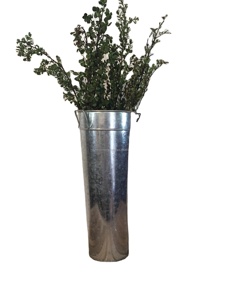 Cubo de hierro blanco con asa, accesorios de jardín, macetas y cubos de flores de diseño moderno a bajo precio por proveedores indios - Product Image 2