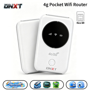 DNXT Wifi Móvil 2.4GHz 150Mbps, Wi-Fi de Bolsillo 3200mAh, Hotspot Wi-Fi Portátil Cat4 USB Tipo-C, Wi-Fi Gratuito para Fiestas - Product Image 1