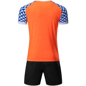 Conjunto de Uniforme de Fútbol Completo de 18 Piezas, Transpirable, Personalizado, de Manga Corta, que Absorbe la Humedad, para Entrenamiento de Fútbol, RTS, Invierno y Verano - Product Image 2