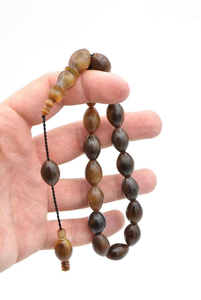 Produit très demandé, bonne qualité, tasbih en corne de buffle, style luxueux, cadeaux pour musulmans avec taille personnalisée à prix abordable - Product Image 2
