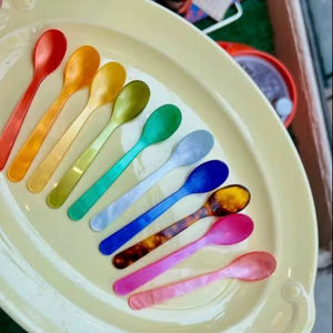 Cuchara para azúcar - especias - hecha a mano con resina, artículo de decoración para el hogar, decoración de cocina, vajilla, más vendida. - Product Image 1