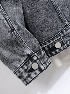 Unisex High Performance Denim <b>Jacket</b> <b>Smart</b> Design Reliable Texture Casual Style for Wholesale Apparel Sourcing - Product Image 4