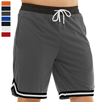 Fabricante OEM ODM, Shorts de Playa Personalizados de Alta Calidad para Hombre con Franja Lateral, Cintura con Cordón Ajustable, Secado Rápido, Shorts Bermuda Casuales