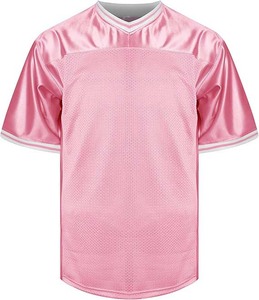 เสื้อเจอร์ซีย์ตาข่ายพิมพ์ลายแบบ Heat-Transfer ระบายอากาศได้ดี เป็นมิตรกับสิ่งแวดล้อม เหมาะสำหรับทีมกีฬา คุณภาพสูง ซึมซับเหงื่อได้ดี - Product Image 4