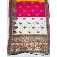 Sari en soie imprimé très demandé, design classique pour tenue traditionnelle, mariage, fête, séchage rapide, meilleur prix