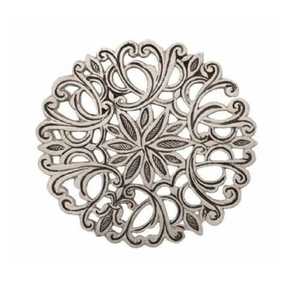 Elegant Gold Geometric Wire Trivet Round Metal Pot Stand Modern Rainbow Arch Design Heat Resistant <b>Table</b> <b>Protector</b> Kitchenware - Product Image 2