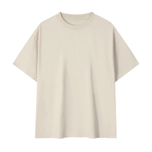 high quality New Spring Summer Collection Men's/Women's Short Sleeve <b>T</b>-Shirt Simple Solid blue Color Cotton Material - Product Image 5