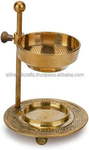 Quemador de Incienso de Latón Real con Cuenco Perforado para Meditación y Ambiente Espiritual - Product Image 6
