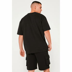 Wholesale High Quality Daily Loose Fashionable Handsome and Trendy Two-piece <b>Set</b> Men's Summer Casual Short Sleeved Shorts <b>Set</b> - Product Image 4