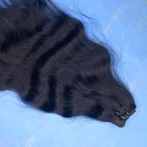 Mèches de cheveux vierges indiens naturels ondulés, pointes épaisses, sans produits chimiques - Product Image 2