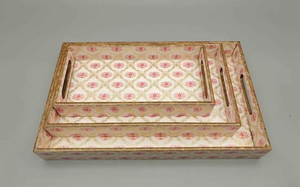 ถาดเสิร์ฟไม้ MDF เคลือบเอนาเมล ดีไซน์สวยงาม สำหรับโรงแรมและร้านอาหาร คุณภาพสูง - Product Image 5