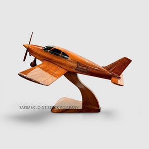 Modelo de Avión de Madera con Logotipo Grabado con Láser, Regalo de Aviación a Escala, Modelo de Vehículo Aéreo de Madera Personalizado de Vietnam - Product Image 1