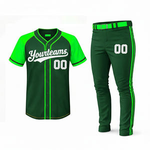 Ensemble personnalisé de maillots et pantalons de softball rayés, vêtements de sport professionnels, broderie, logo imprimé, tenue d'équipe complète - Product Image 6