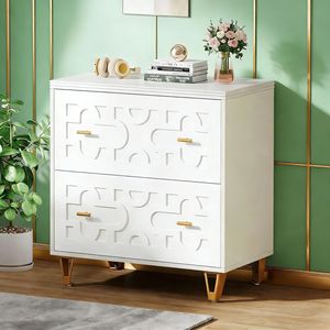 Meuble de rangement moderne avec support d'imprimante : Solution de classement contemporaine - Product Image 4