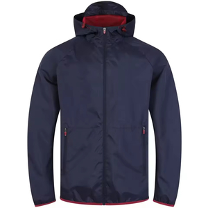 Chaqueta Cortavientos con Logotipo de Diseño Personalizado, Chaqueta Cortavientos con Capucha para Hombre, Nueva, Impermeable, para Deportes al Aire Libre - Product Image 4