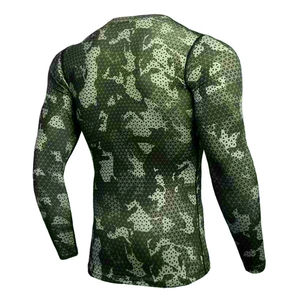 Nouveauté : T-shirts Rash Guard à manches longues en Spandex et Polyester, avec logo personnalisé, vêtements de sport compressifs pour la natation et la gym - Product Image 6