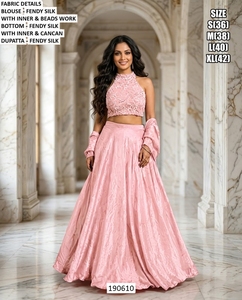 Lehenga rosa Noor - Product Image 1